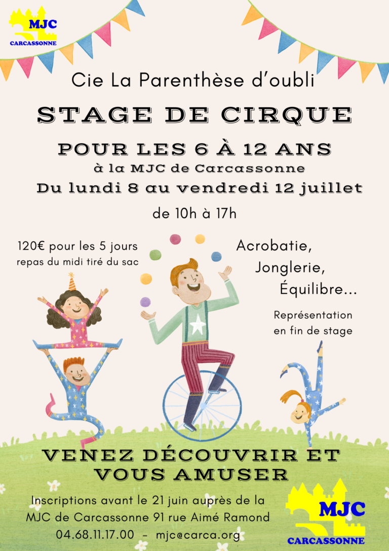 Stage de Cirque