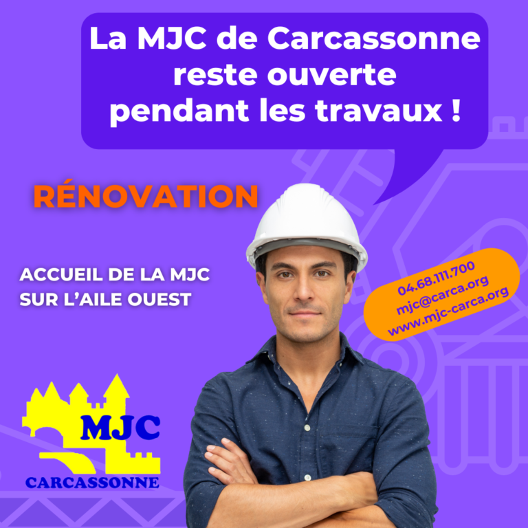 La MJC reste ouverte !