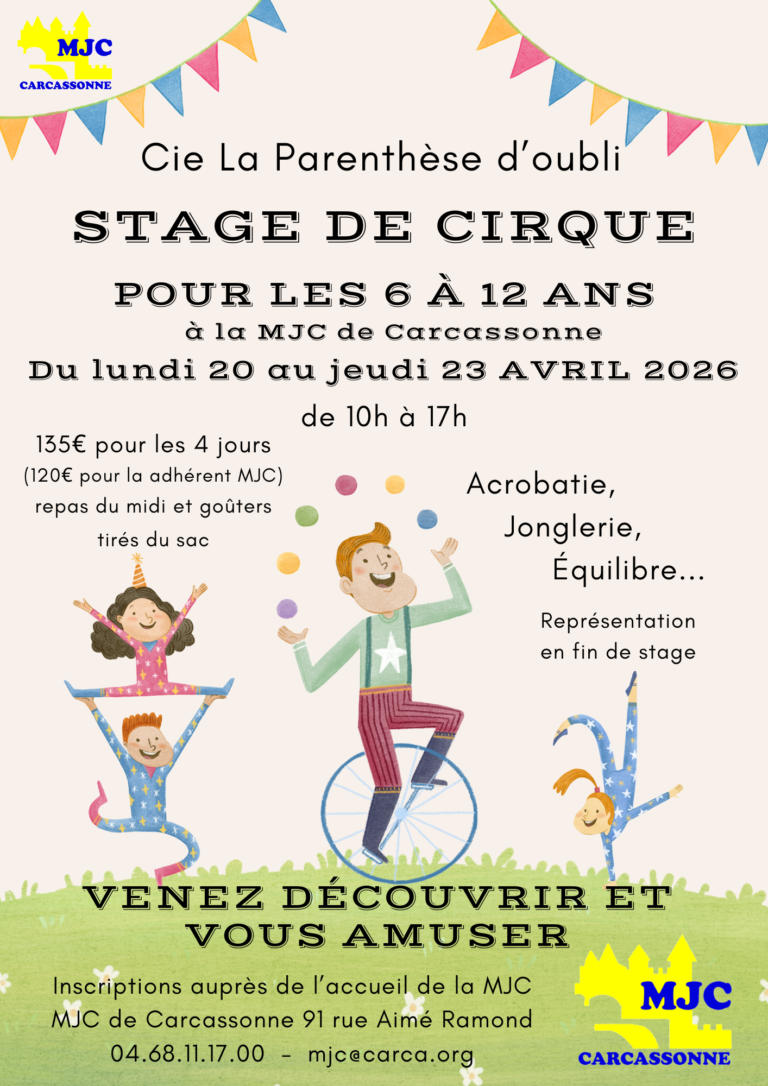 Stage de Cirque