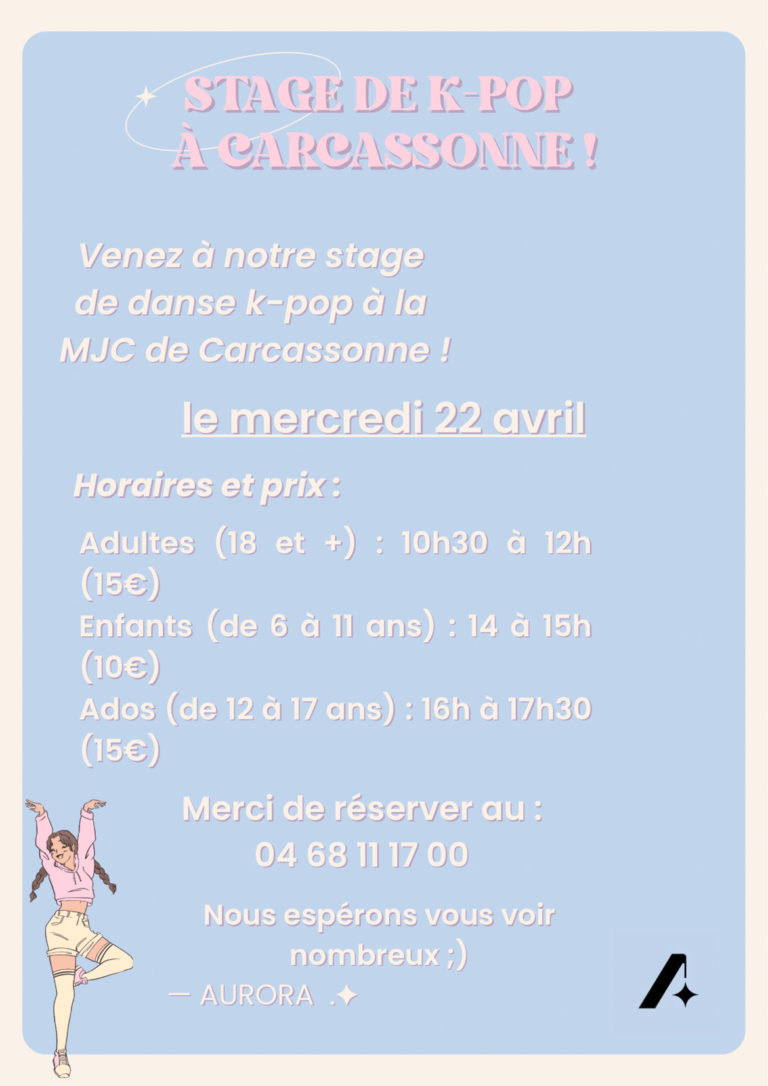 Stage de Danse K-Pop