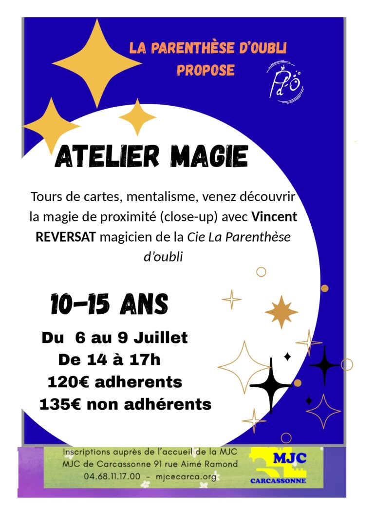 Stage de Magie