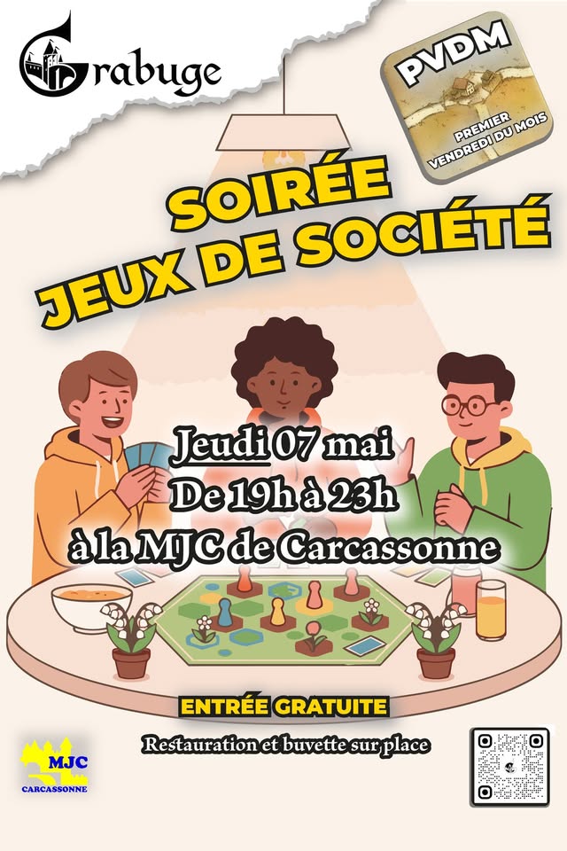 Soirée Jeux de Société