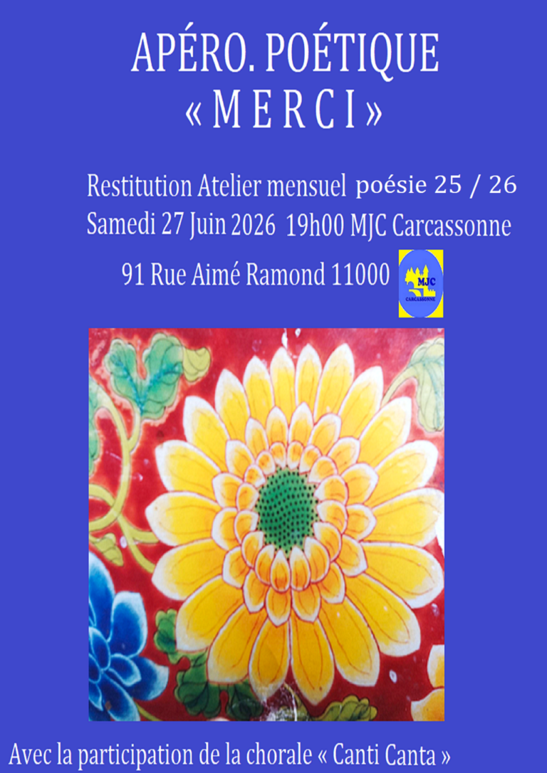 Apéro poétique