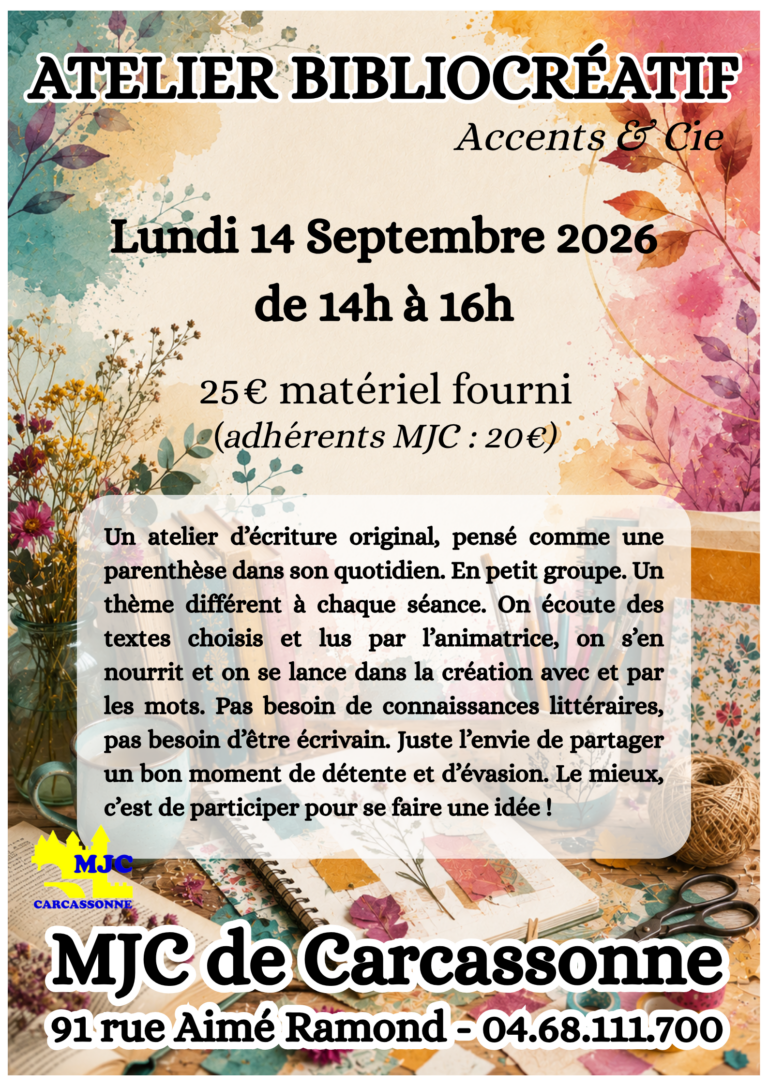Atelier Bibliocréatif
