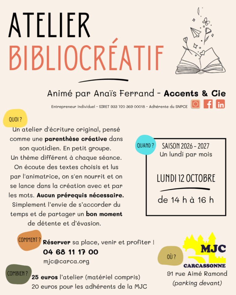 Atelier Bibliocréatif